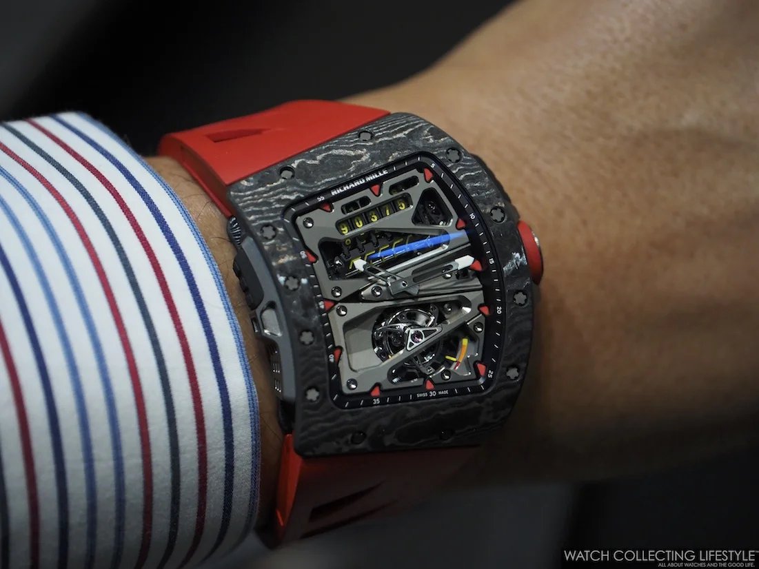 Insider Richard Mille RM 70 01 Tourbillon Alain Prost. Hands on